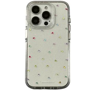 ins风韩系爱心宝石适用苹果iPhone16ProMax手机壳15pro新款14带链条13小众高级感14promax硅胶16pro创意全包