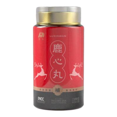 吉林敖东 鹿乡新款正品正宗鹿心丸100g/罐小袋便捷携带梅花鹿心丸