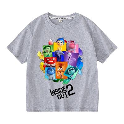 头脑特工队短袖2024儿童T恤衣服