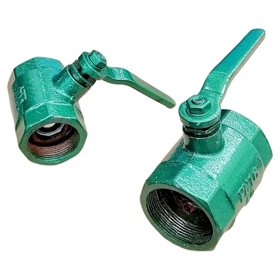 烤漆铁丝扣内螺纹球阀