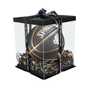 斯伯丁篮球礼物生日礼盒包装七号女生专用专业蓝球正品送男生系列