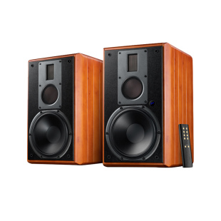 Hivi/惠威 M5A电脑音响8寸三分频高保真HiFi有源蓝牙发烧书架音箱
