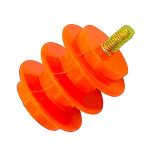 配电柜低压绝缘子M6 M8黄色绝缘柱30 40 50高 单边杆 不带杆通用