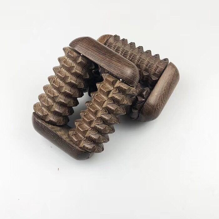 鸡翅木手掌按摩器滚轮按摩器木质厂家滚轮手掌按摩器直供