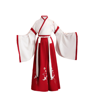 儿童古装汉服国学服书童三字经国庆演出服男女童学生中国风表演服