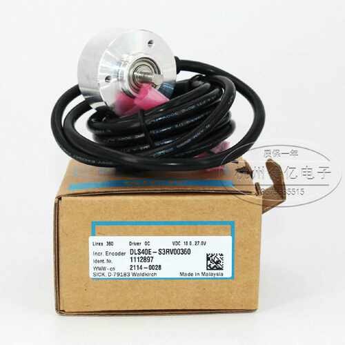 议价德国西克SICK编码器DLS40E-S3RV00360 NPN集电极实心轴原装正