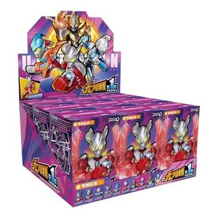 奇妙积木奥特曼无限版ZERO第一弹盲盒塞罗泽塔手办模型男孩礼物