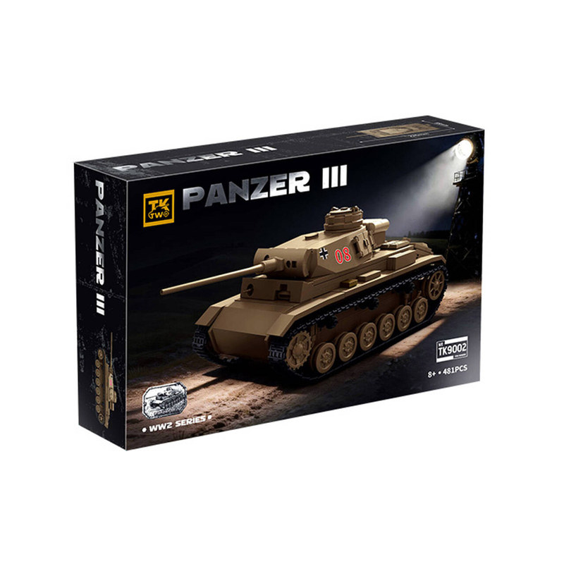 新品TK2二战德军三号坦克拖拉机