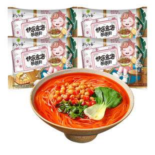 稻花香 快乐食客酸辣粉原味重庆方便粉丝方便速食泡面4袋装整箱
