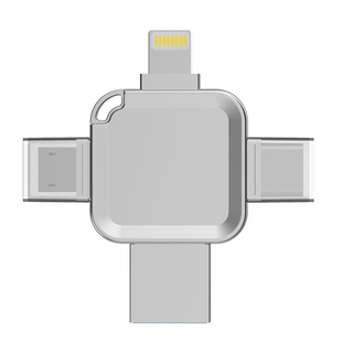 【兮茵】手机闪存U盘适用于苹果华为安卓手机电脑OTG四合一多功能