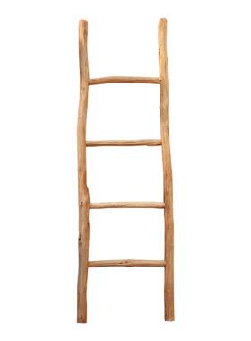 原木装饰木梯复古摆件怀旧软装品咖啡馆氛围陈列拍照道具家居饰品