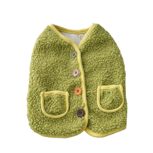 法斗衣服巴哥马甲加绒加厚宠物衣服狗狗冬季马甲外套保暖胖狗衣服