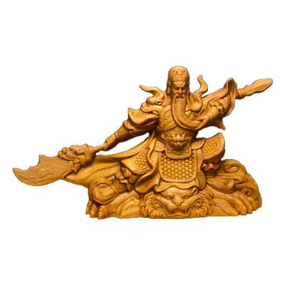 高档汽车摆件创意车载关公武财神