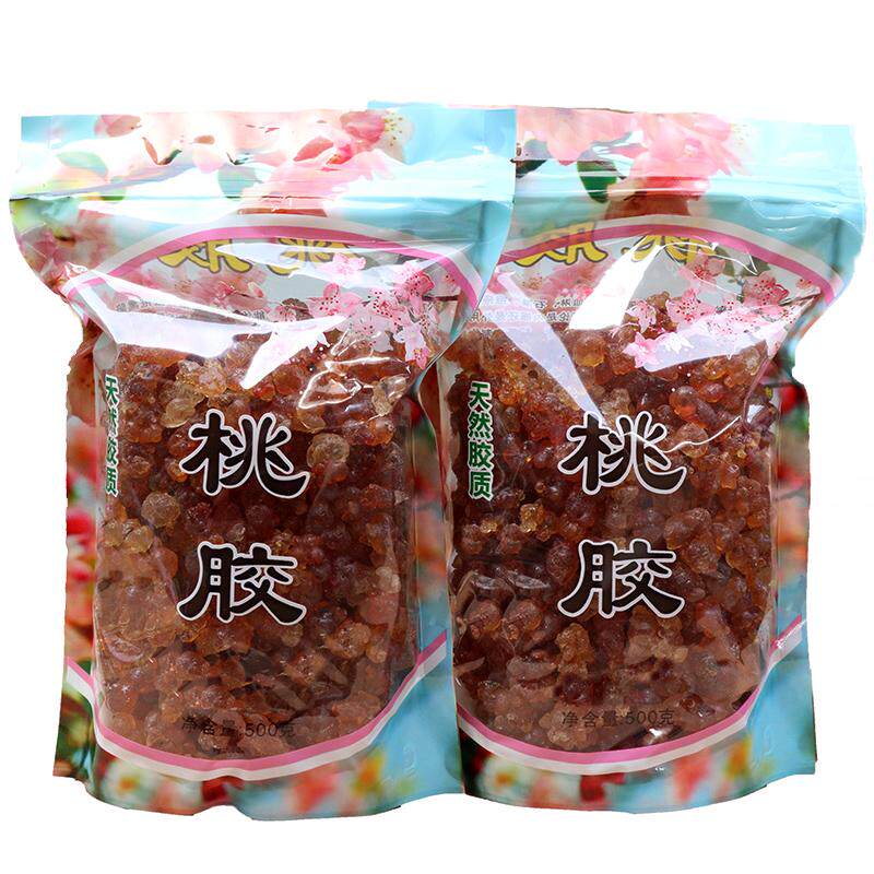 农家珍珠桃胶商用奶茶店养颜天然野生无杂散装干雪燕皂角米炖
