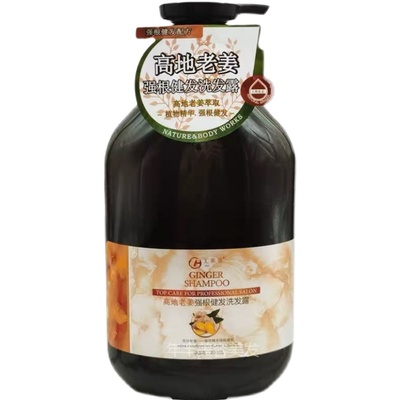 汇集丽洗发水高地老姜精油丝滑洗发露控油蓬松止痒强根健发洗发露