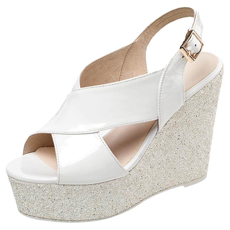 夏季11CM厚底坡跟凉鞋松糕底高跟