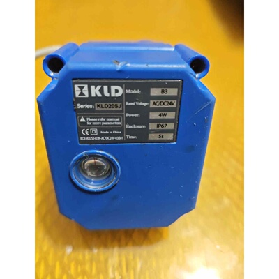 【KLD电动球阀】KLD20SJ B3，24V供电，4W功率议价