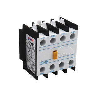 CJX2交流接触器辅助触头触点开关f4-11/20/02/31/40/22一开一闭
