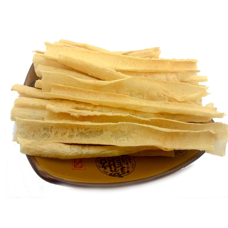 井冈山豆皮农家手工豆浆皮豆腐皮腐竹豆腐管子酒店特色菜200克/份
