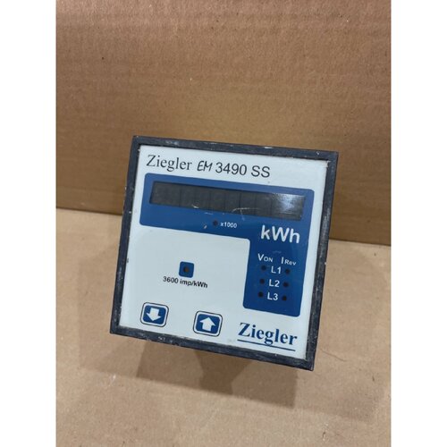 ZIEGLER ENERGY METER 3Ph EM 3490 SS
