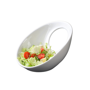 创意高档冷菜盘饭店酒店专用炒菜盘盘子家用菜盘高级感分格备菜盘