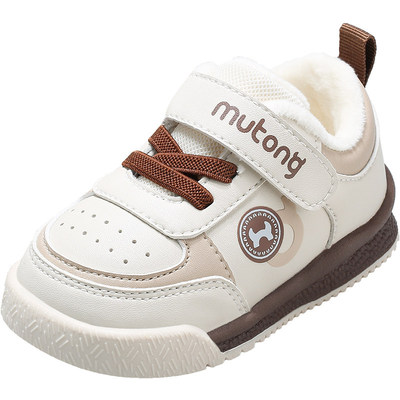 牧童学步鞋男女加绒保暖宝宝鞋