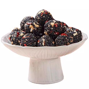 李亚鹏五珍黑芝麻丸核桃桑葚软糕九蒸九晒无糖孕妇零食官方旗舰店