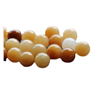 新疆和田玉且末红糖巧克力蜂蜜水糖散珠圆珠子文玩diy手串单配珠