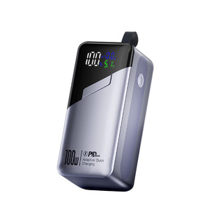 【充电宝3c认证可上飞机】奢族20000毫安100w快充大容量2025新款苹果安卓自带线手机笔记本便携式移动电源