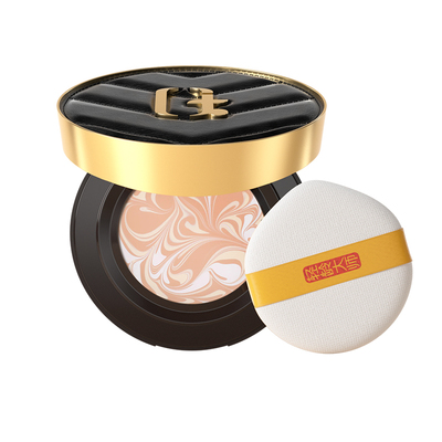 轻龄大师鱼子酱三色拉花气垫一盒