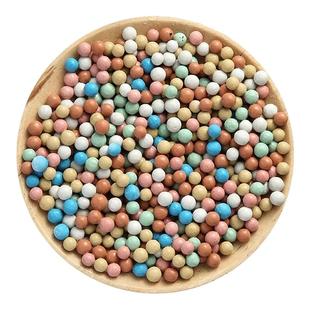 彩色陶粒颗粒花用垫底花卉铺面透气养花水培盆栽铺面石多肉营养