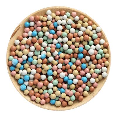 彩色陶粒颗粒花用垫底花卉铺面透气养花水培盆栽铺面石多肉营养