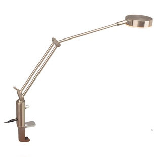 办公长臂插电夹子灯工作维修学习专用桌面超亮折叠调光护眼夹桌灯