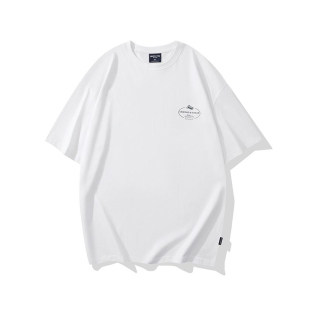 2026夏季美式短袖T恤男260克重磅复古宽松大码日系百搭半袖体恤衫