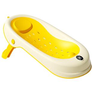 婴儿洗澡躺托神器新生儿浴盆可坐躺浴床宝宝浴网兜洗澡盆防滑浴架