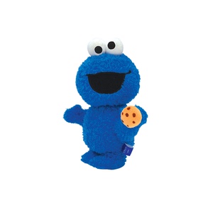 URDU芝麻街毛绒公仔玩偶盲盒艾摩可动关节玩具总动员周边摆件礼物