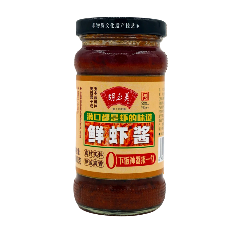 安庆胡玉美虾酱鲜虾酱下饭拌面