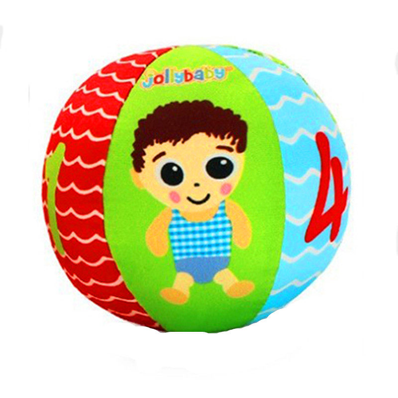 Jollybaby黑白红视觉球益智玩具