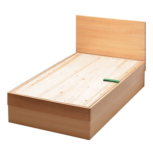 华而佳实木榉木榻榻米高箱无床头薄床头小户型定制佛山厂香港包邮