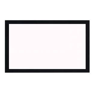 菲涅尔抗光高清投影仪画框幕布坚果极米家用客厅卧室金属一体式超窄边挂壁墙上超短焦白天抗光硬屏框架布幕