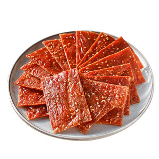 猪肉脯120包靖江猪肉干肉铺休闲小吃大礼包解馋即食蜜汁味小零食
