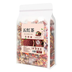 五红汤茶包红枣枸杞红豆红糖免煮原材料红皮花生双补茶独立小包