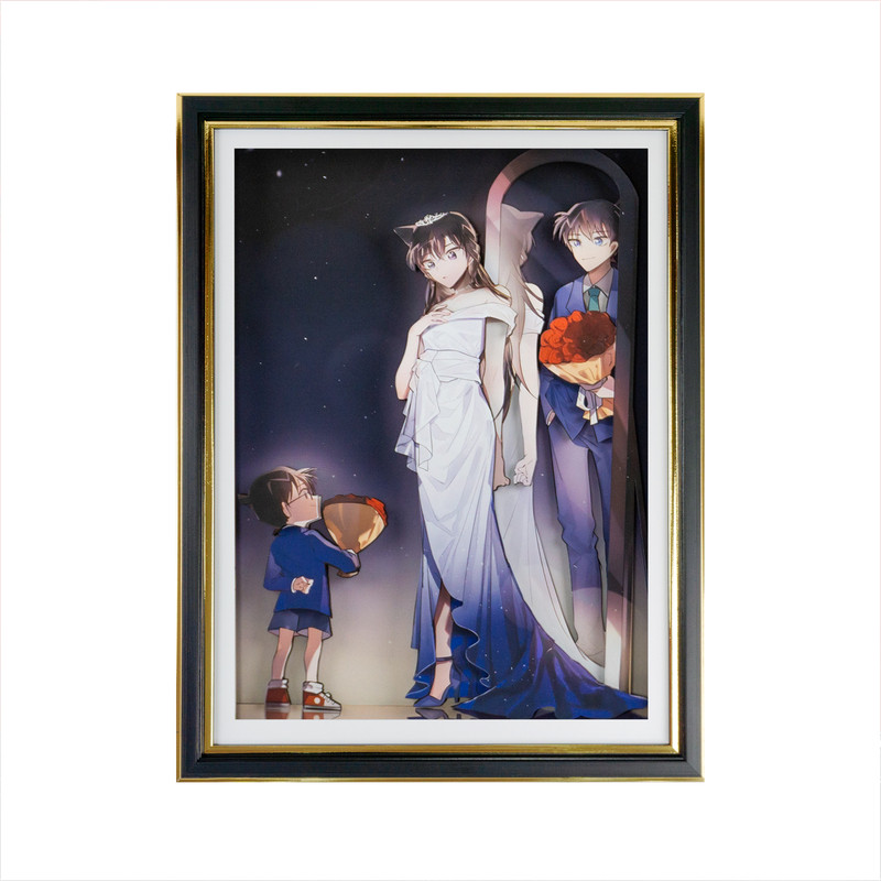 立体画装饰画名侦探柯南工藤新一
