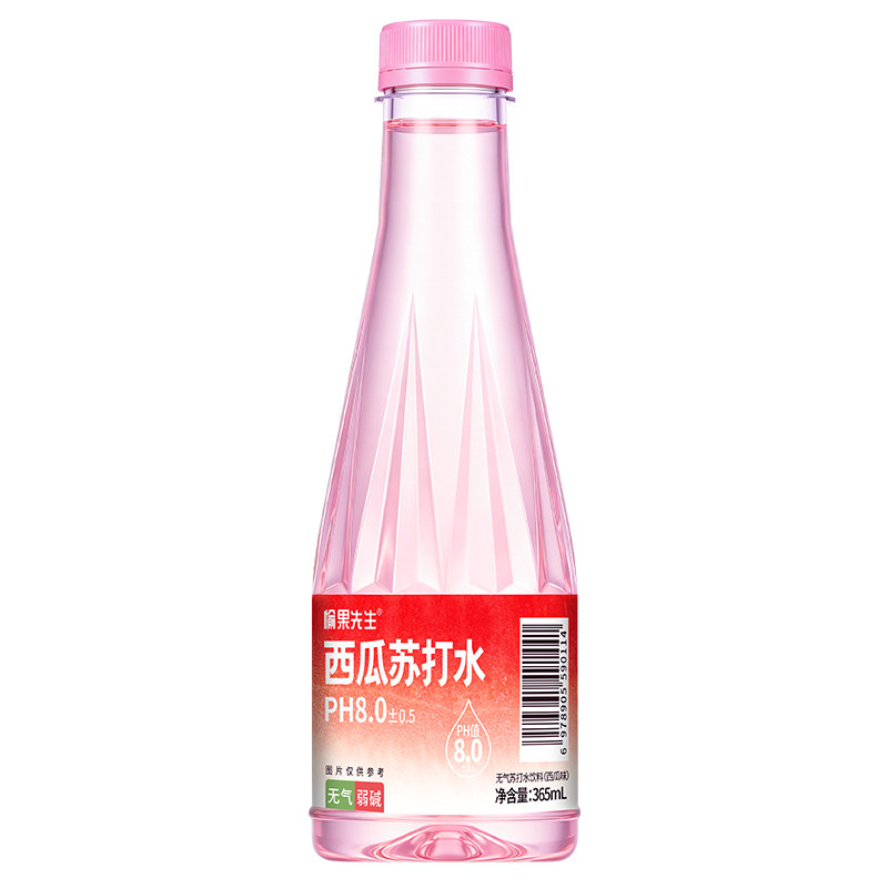 西瓜味无气苏打水365ML*24瓶