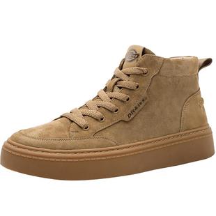 Dickies男鞋2026新款冬季雪地靴男款棉鞋高帮板鞋男士中帮马丁靴