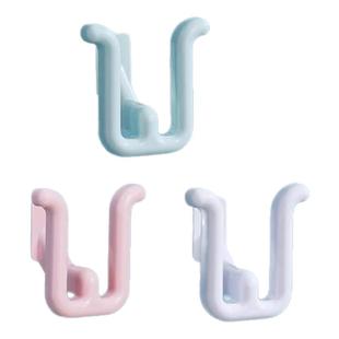 免打孔浴室拖鞋架简约式挂钩卫生间墙上收纳晾鞋架多功能强力粘钩