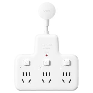 公牛插座转换器一转六多孔电源插头多功能插线板插排插头97333