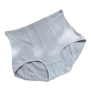 建议125-150斤 女士莫代尔内裤高弹力高腰收腹大码中年妈妈8120