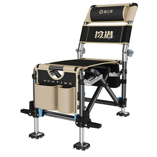 渔之源2025新款骑士钓椅野钓专用新型多功能便携折叠小钓鱼椅子