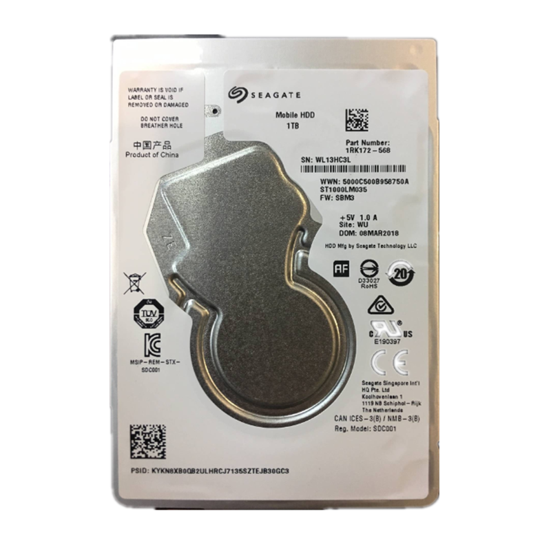 希捷ST1000LM035 1TB笔记本硬盘500G/2T 128M 2.5寸硬盘